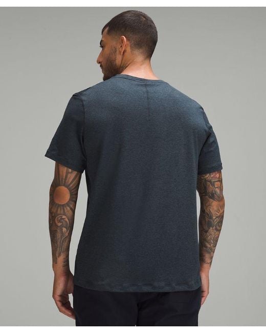 lululemon athletica Gray – Soft Jersey Short-Sleeve Shirt – – for men