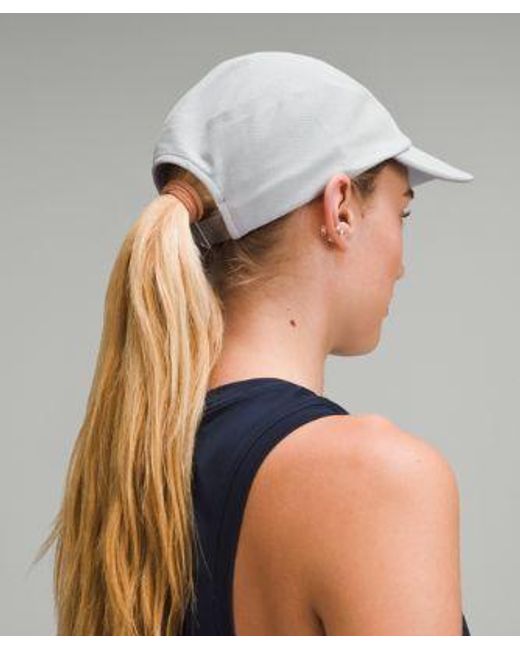 lululemon athletica Gray Fast And Free Running Hat Wovenair