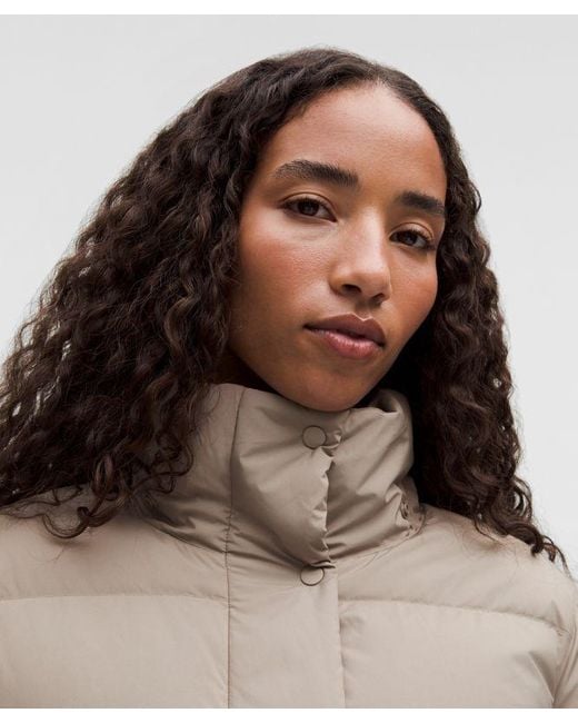 lululemon athletica Brown Wunder Puff 600-Down-Fill Jacket