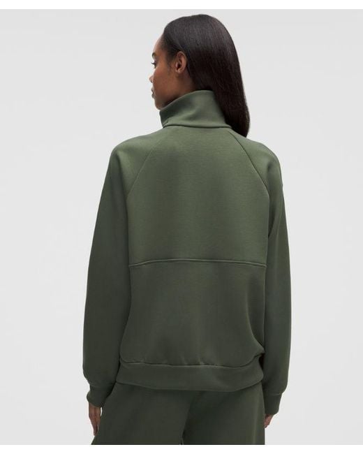 lululemon athletica Green – Smooth Spacer Oversized Full Zip Hoodie – – Size Large