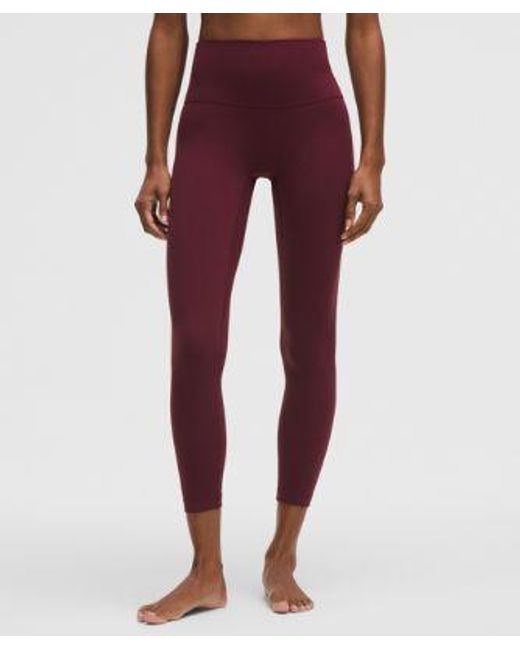 lululemon athletica Red Align No Line High-Rise Pant 25"