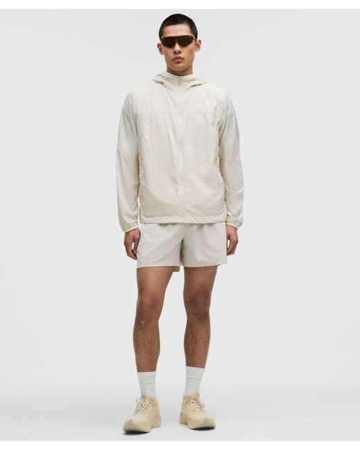lululemon athletica Natural Pace Breaker Linerless Short 5" for men