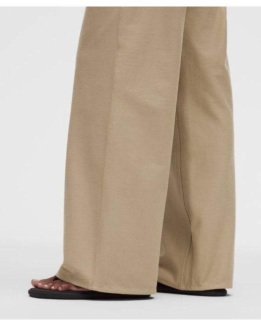 lululemon athletica Multicolor – Easyfive Low-Rise Classic Wide-Leg Pants Regular – Color Khaki – Size 28