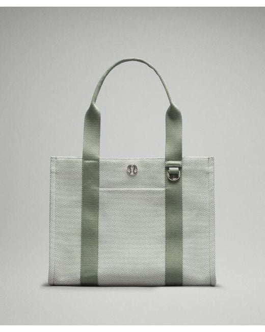 lululemon athletica Gray – Two-Tone Canvas Tote Bag 10L –