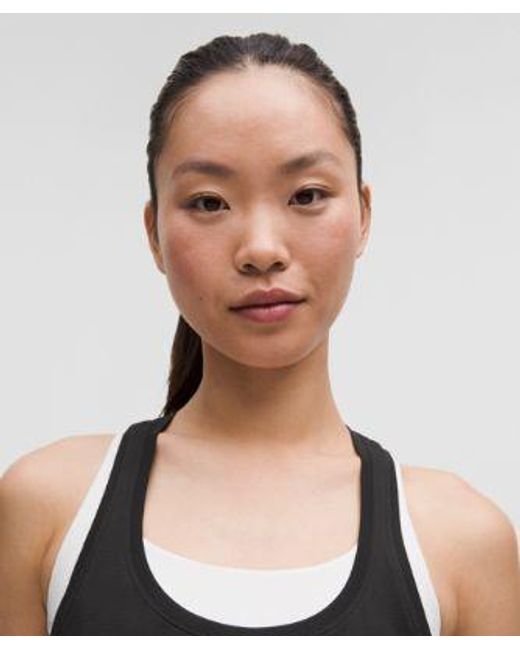 lululemon athletica Black – Swiftly Tech Racerback Tank Top 2.4 Waist Length – – Size 4