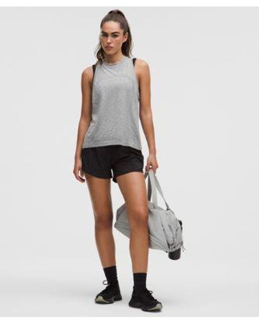 lululemon athletica Gray Swiftly Relaxed Tank Top Hip Length