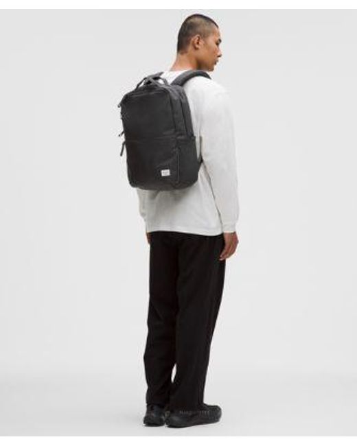 lululemon athletica Black – Double-Zip Backpack 22L Tech Canvas –