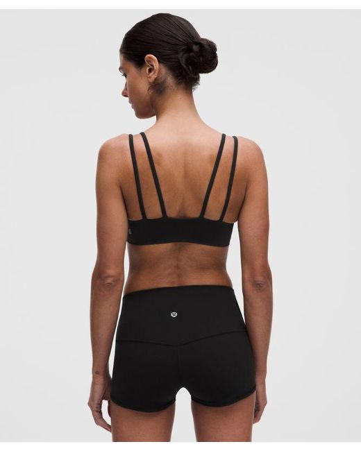 lululemon athletica Black – Like A Cloud Sports Bra Light Support, B/C Cup – – Size 14