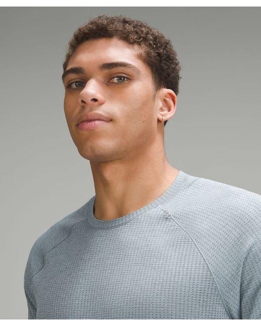 lululemon athletica Gray – Metal Vent Tech Long-Sleeve Shirt – /Pastel – for men