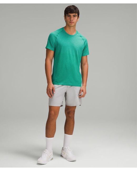 lululemon athletica Green – Metal Vent Tech Short-Sleeve Shirt Fit – / – for men