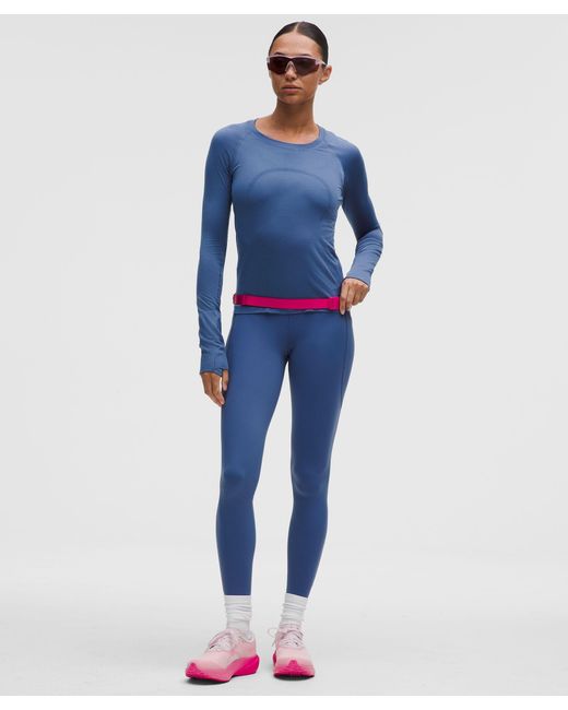 lululemon athletica Blue Swiftly Tech Long-Sleeve Shirt 2