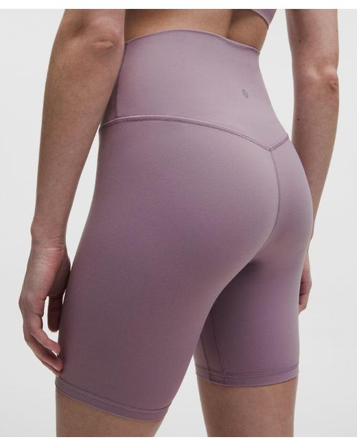 lululemon athletica Multicolor – Align High-Rise Shorts – 8" – /Pastel – Size 4