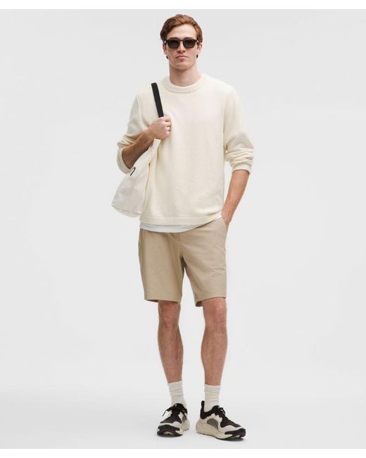 lululemon athletica Natural Abc Classic-Fit Short 9" for men