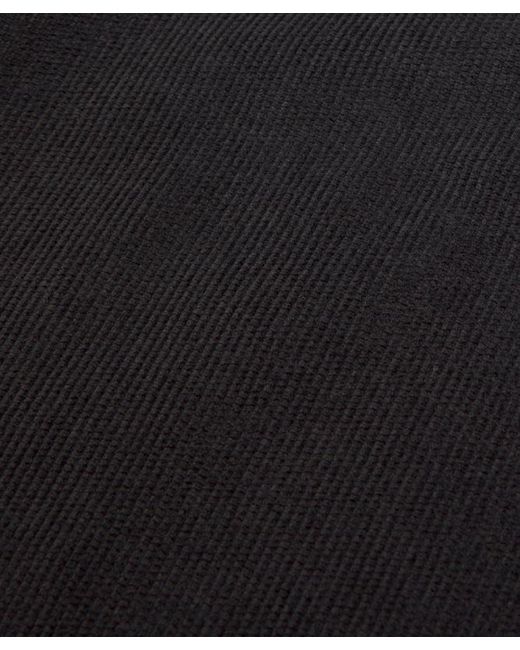 lululemon athletica Black Corduroy Relaxed-Fit Long-Sleeve Button-Up Shirt for men
