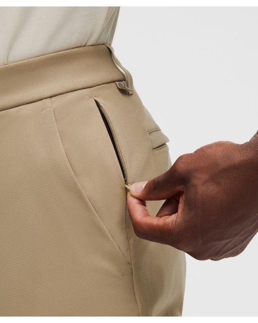 lululemon athletica Natural Abc Classic-Fit Trouser 34L for men