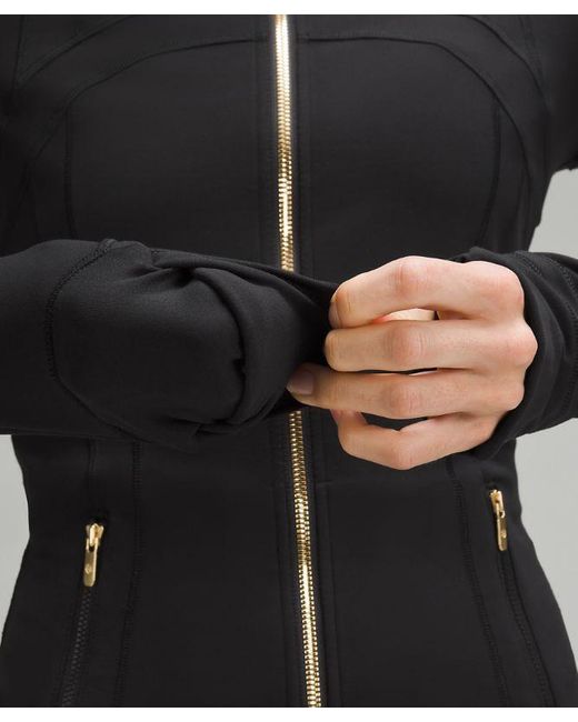Black define jacket lululemon sale