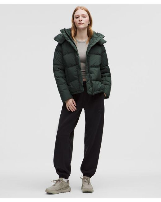 lululemon athletica Green – Wunder Puff 644-Down-Fill Jacket – – Size 4