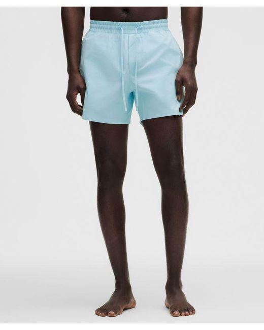lululemon athletica White – Swim Shorts Lined – 5" – – Size Small for men