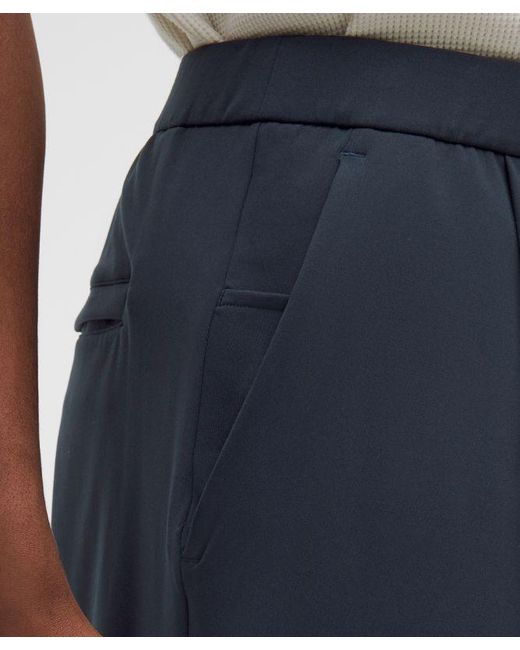 lululemon athletica Blue Daydrift Relaxed-Fit Pleated Trouser Regular for men