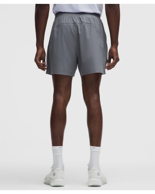 lululemon athletica Blue Pace Breaker Lined Short 5" for men