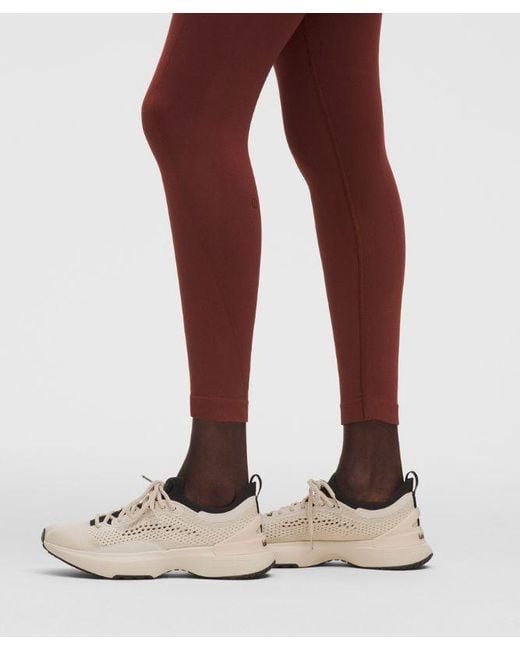 lululemon athletica Red – Get Low High-Rise Training Tight Leggings – 25" – /Burgundy – Size 4
