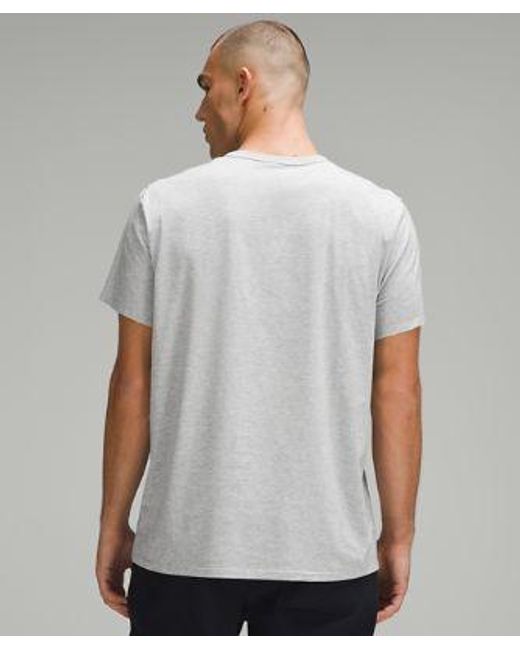 lululemon athletica Gray – Fundamental T-Shirt – / – for men