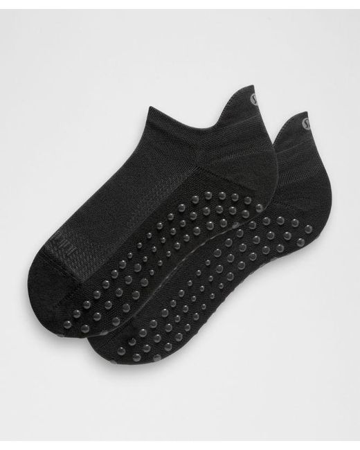 lululemon athletica Black – Find Your Balance Grip Tab Socks – – Size Large