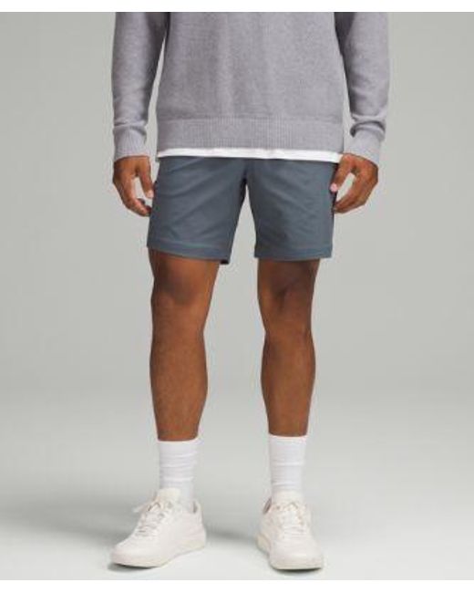 lululemon athletica Black – Abc Classic-Fit Shorts Warpstreme – 7" – – Size 12 for men
