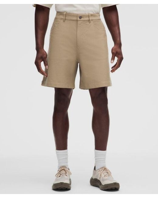 lululemon athletica Natural Easyfive Relaxed-Fit Short 7" for men
