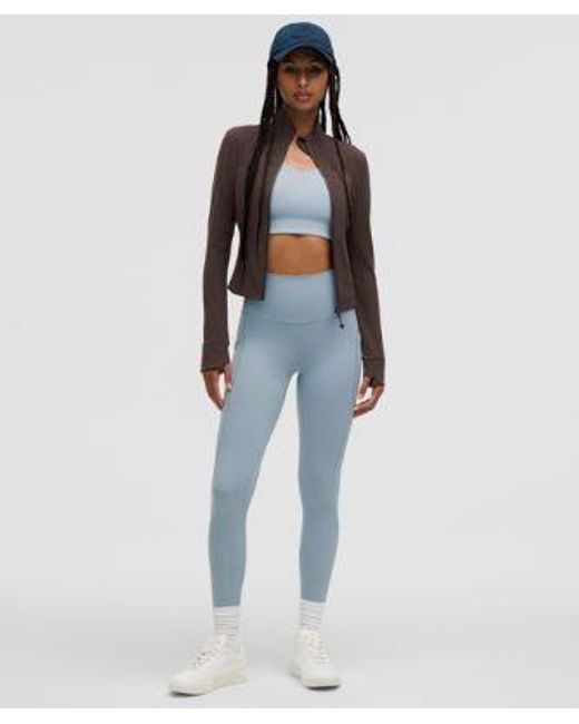 lululemon athletica Brown Define Cropped Jacket Nulu