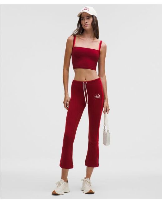 lululemon athletica Nulu Sporty Trim Mid-Rise Flared Pant