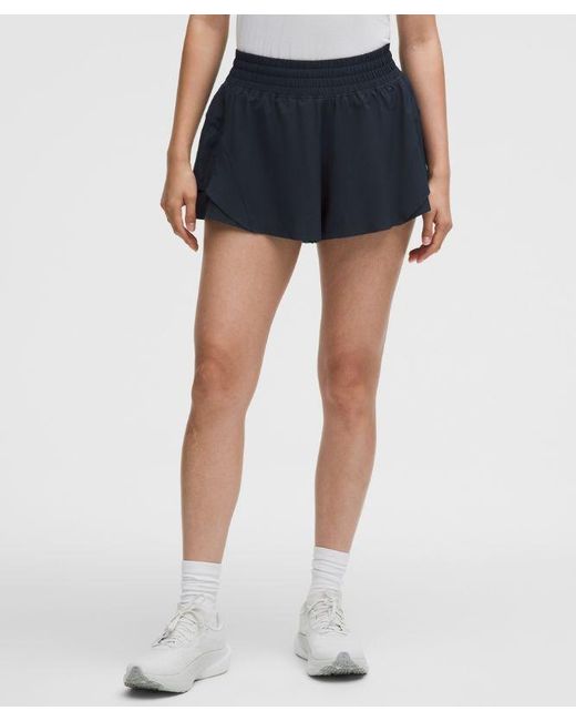 lululemon athletica Blue Shake It Out High-Rise Running Short 2.5"