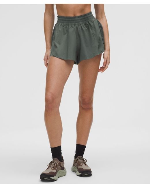 lululemon athletica Green Shake It Out High-Rise Running Short 2.5"