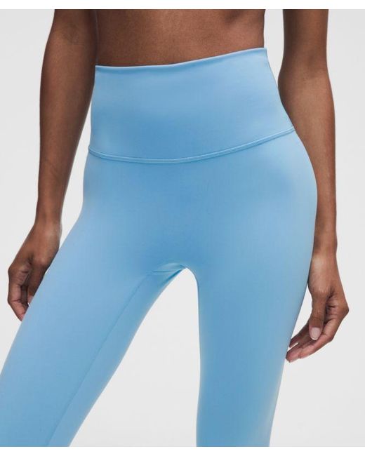 lululemon athletica Blue – Wunder Train No Line High-Rise Tight Leggings – 25" – – Size 4