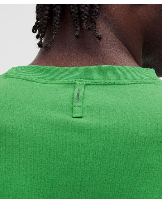 lululemon athletica Green – Easyset Training Short-Sleeve Shirt – – Size Large for men