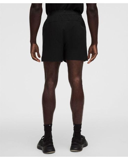 lululemon athletica Black – Weightlifting Linerless Shorts – 5" – – Size Large for men