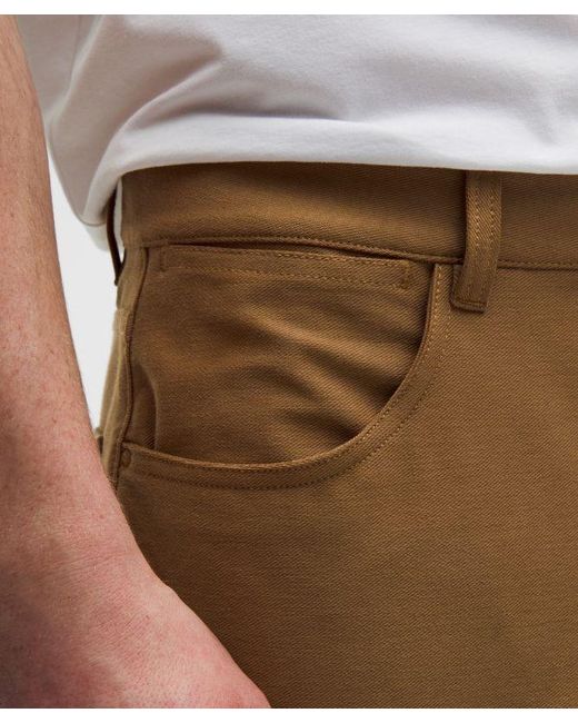lululemon athletica Black – Easyfive Classic-Straight Trousers 30L – /Khaki – Size 12 for men