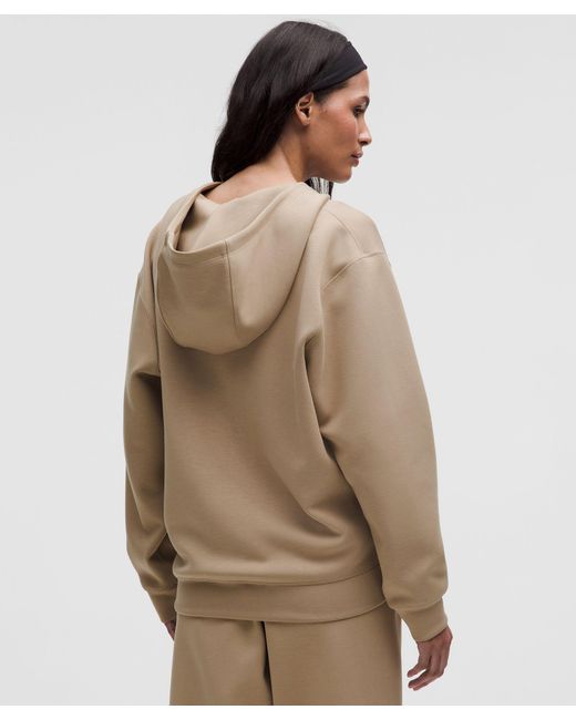 lululemon athletica Brown Smooth Spacer Full-Zip Hoodie