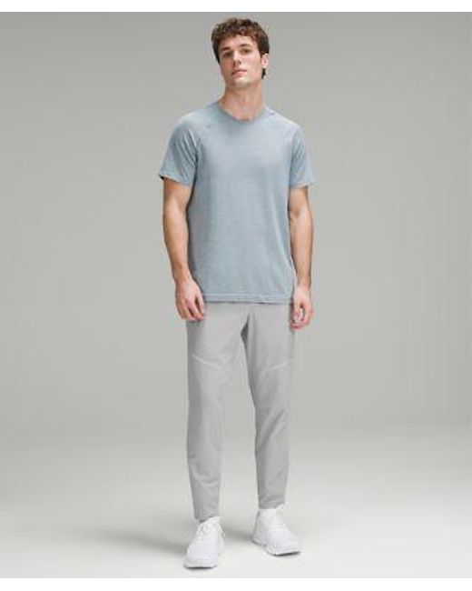lululemon athletica Gray Fast And Free Running Pants for men