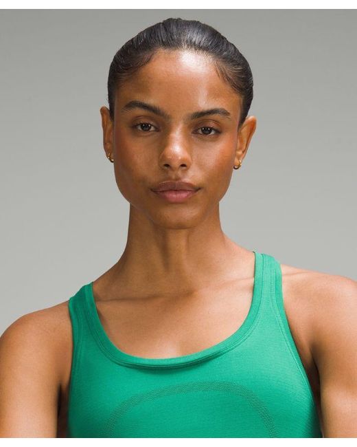 lululemon athletica Green Swiftly Tech Racerback Tank Top.0 Waist Length