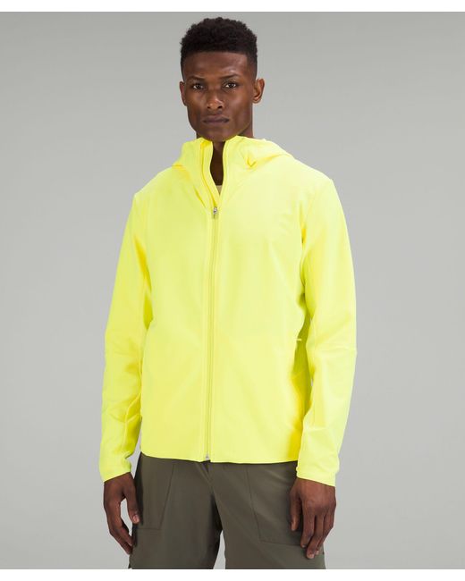 lululemon athletica Yellow Warp Light Packable Jacket