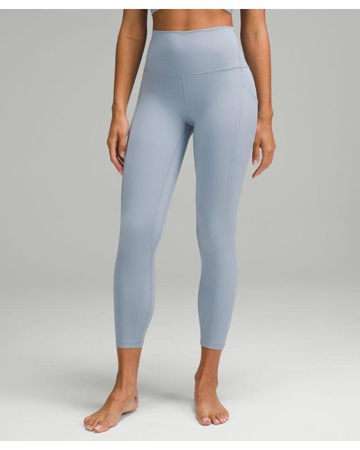 lululemon athletica Blue Align High-Rise Leggings With Pockets 25"