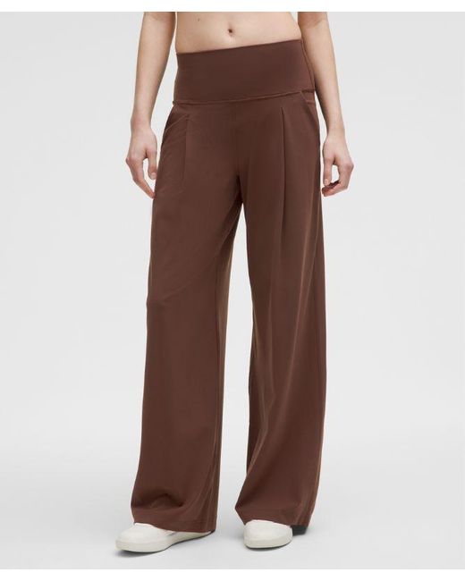 lululemon athletica Brown Align Palazzo Pant