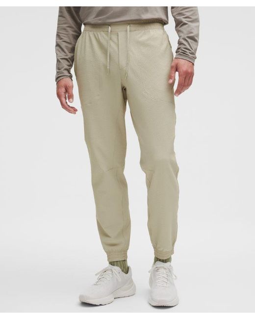 lululemon athletica Natural – License To Train Textured Joggers Regular – Color Khaki – Size Medium for men