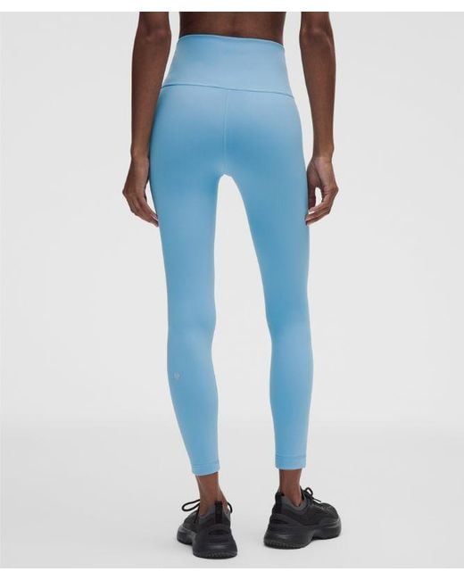 lululemon athletica Blue – Wunder Train No Line High-Rise Tight Leggings – 25" – – Size 4
