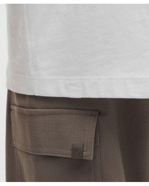 lululemon athletica Heavyweight Jersey T-shirt - Color White - Size L for men