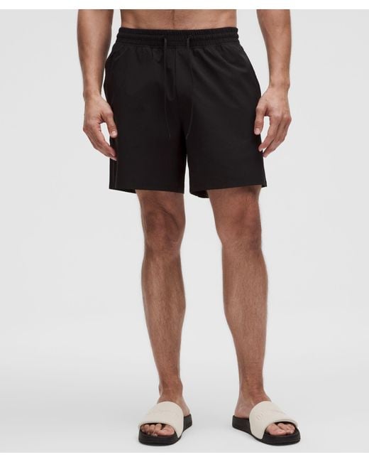 lululemon athletica Black Swim Short 7" for men