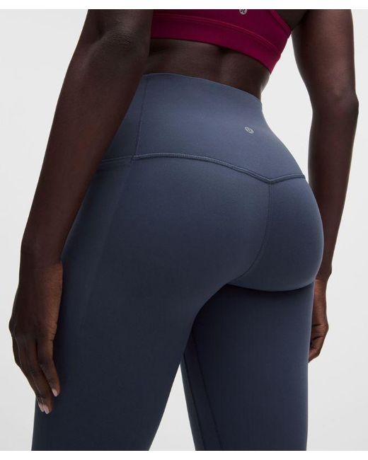 lululemon athletica Blue Align No Line High-Rise Pant With Pockets 25"