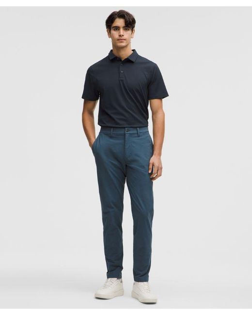 lululemon athletica Blue Showzero Slim-Fit Polo Shirt for men