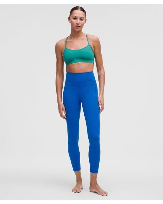 lululemon athletica Blue Align High-Rise Leggings With Pockets 25"